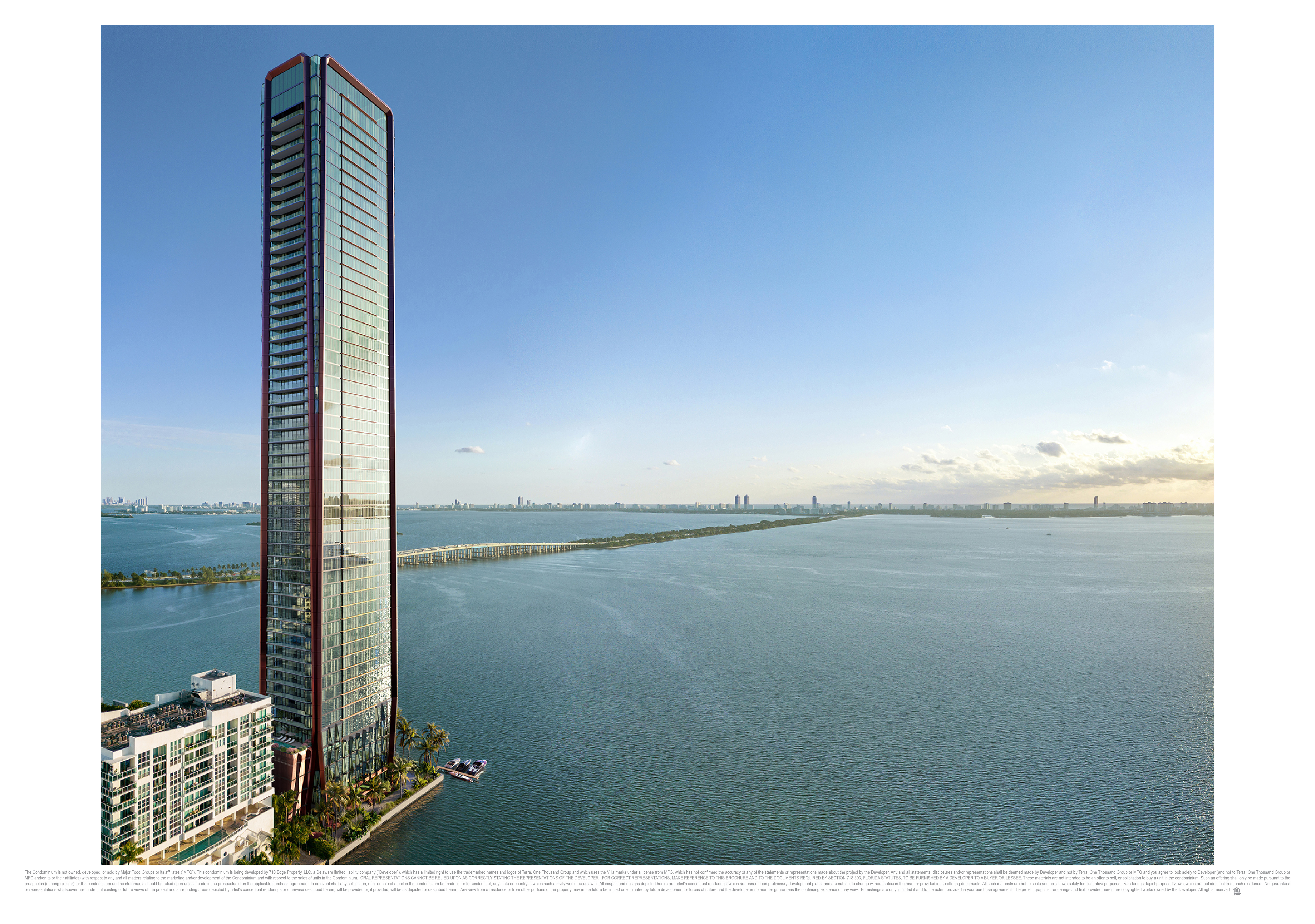 Villa Miami — 55-story luxury tower rising on the Edgewater waterfront